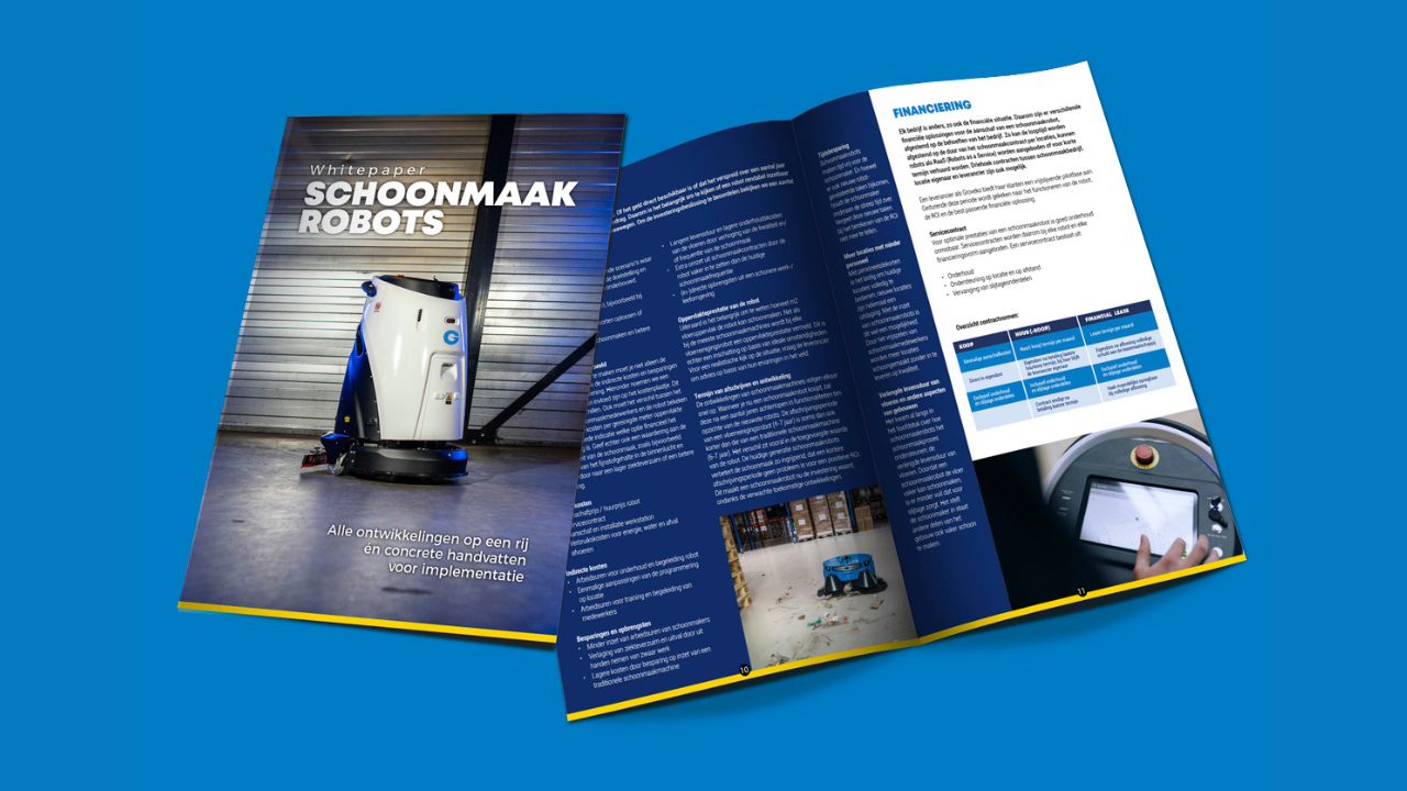 Whitepaper: Alles wat je moet weten over schoonmaakrobots