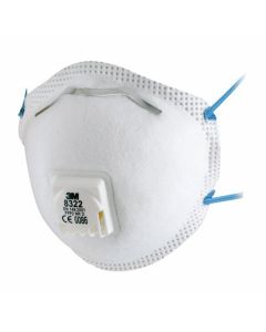 3M fijnstofmasker 8322 met ventiel FFP2