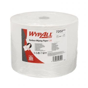 Wypall L10 Extra+ poetsrol wit 1000v. 1 laags (56)