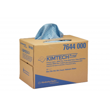 Kimtech prep poetsdoek 160 vel blauw, 30,7 x 42,6 cm