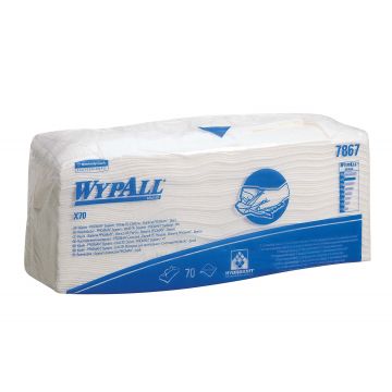 Wypall X70 poetsdoeken wit 6x70 vel (30)