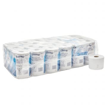 Kleenex toiletpapier 2-lgs 36x600 vel Smalle rol, EFC, 100% recycled/