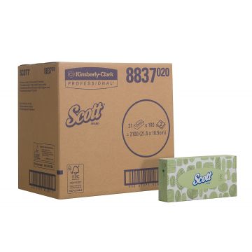 Scott facial tissue 21x100 vel. (45)