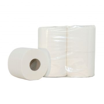 EcoWipe toiletpapier wit 2 lgs 40x400vel CELLULOSE