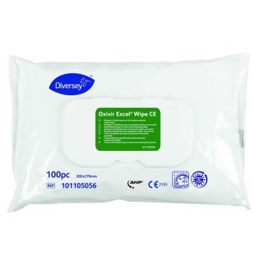 Diversey Oxivir ExcelWipeCE FLW 12x100