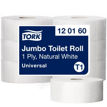 Tork Univ.toiletpapier jumbo 6x480m (36)