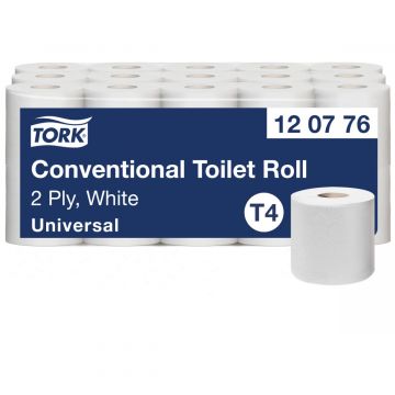 Tork toilletpapier 2-lgs wit T4 30x400st