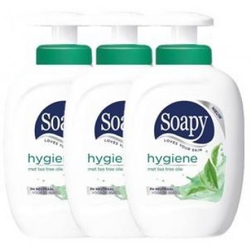 Soapy vloeibare zeep hygiene 12x300ml Handzeeppomp