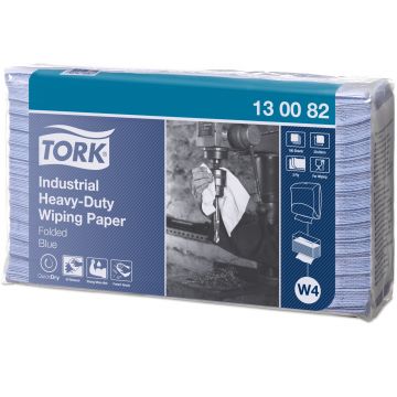 Tork Ind Heavy-Duty poetsdoek 5x100v(32) Blue W4