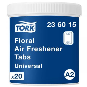 Tork Universal Airfreshener Disc Floral 4x20 stuks