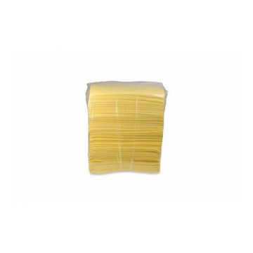 Nonwoven Sopdoek 110 gram geel 38 x 40 cm 250 stuks