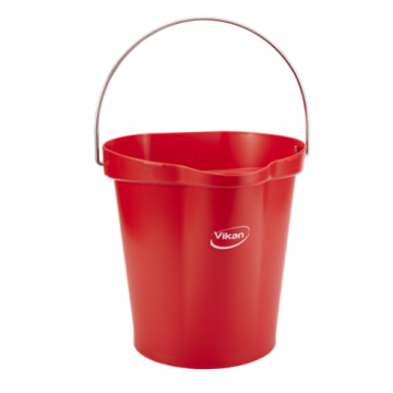 Vikan emmer 12 liter rood