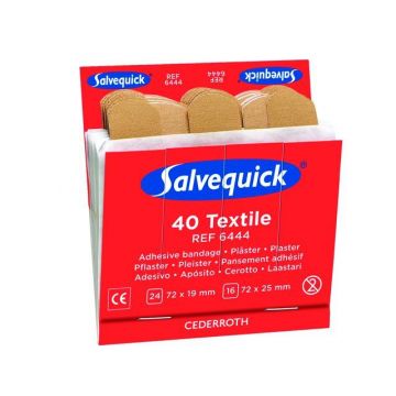 Salvequick 240 pleisters 6444 a 6 doosjes met 40 pleisters