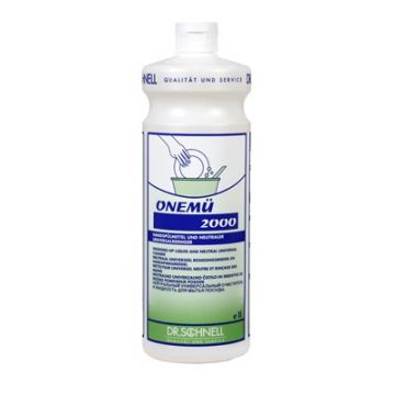 Dr. Schnell onemü 2000 12 x 1 liter Neutrale allesreiniger/handafwasmiddel