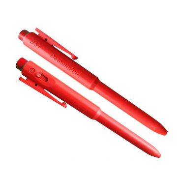 BST Detecteerbare drukpen rood/rood 25 stuks