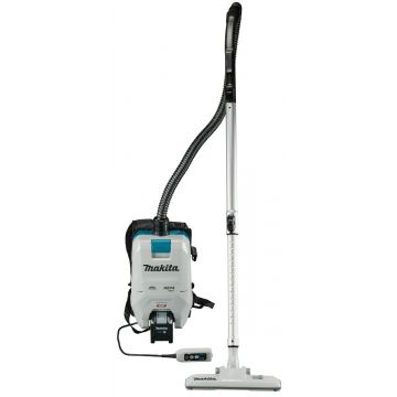 Makita Max Rugstofzuiger 40V tbv schoonmaak,8,0Ah accu 2st,snellader