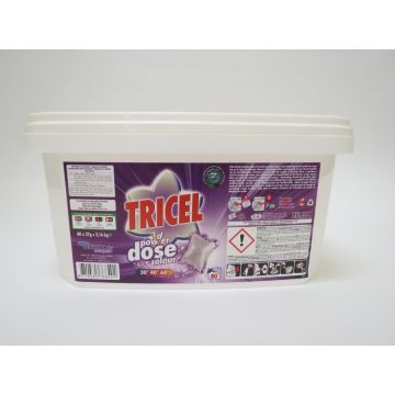 Tricel pow(d)er dose kleur 80x27 gram Wasmiddel