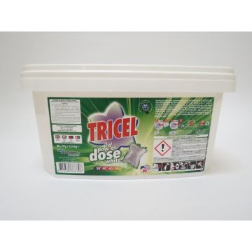 Tricel pow(d)er dose wit 80x27 gram Wasmiddel