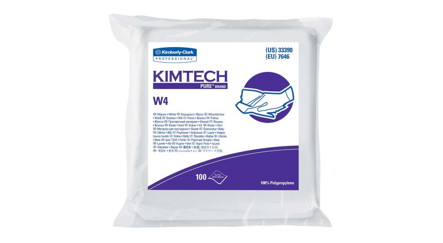 Kimtech Pure CL4 poetsdoek wit 5x100v.