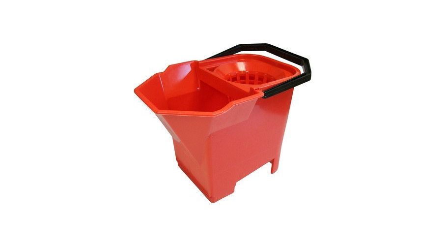 Bulldog Bucket mopemmer rood