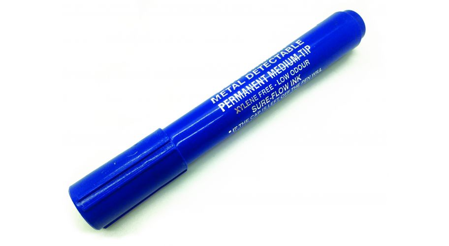 BST detecteerbare permanent marker blauw