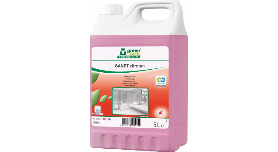 Tana Sanet Zitrotan 2x5 L. Sanitairreiniger